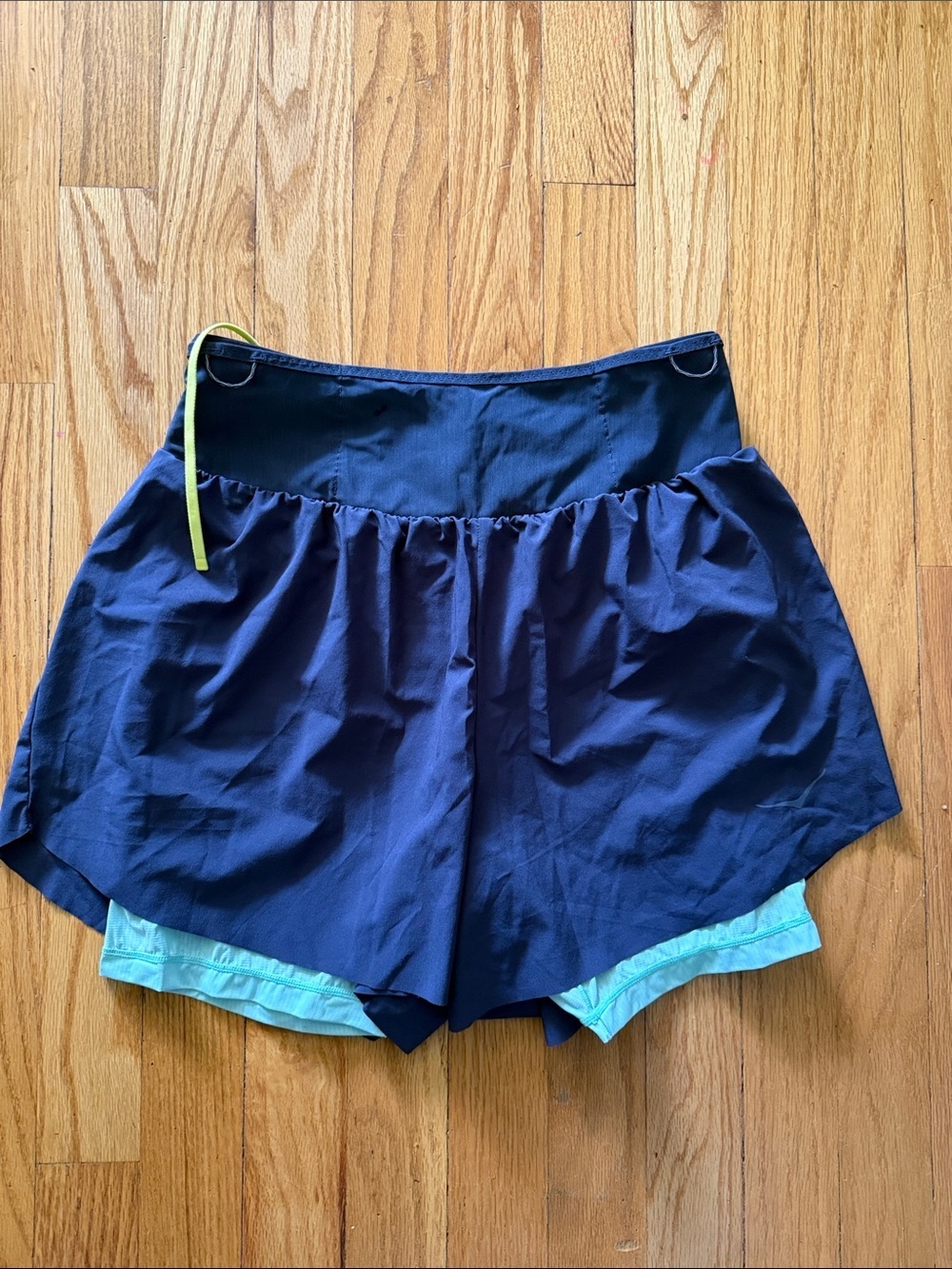 Hoka sz S Skyline Athletic Layered Shorts outerspace like new condition